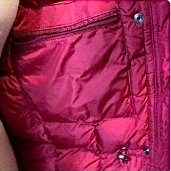 EDDIE BAUER Red Goose Down Coat - Picture 5 of 10